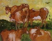 文森特 威廉 梵高 : 奶牛